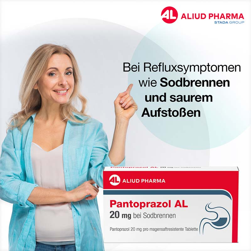 Pantoprazol AL 20 mg bei Sodbrennen