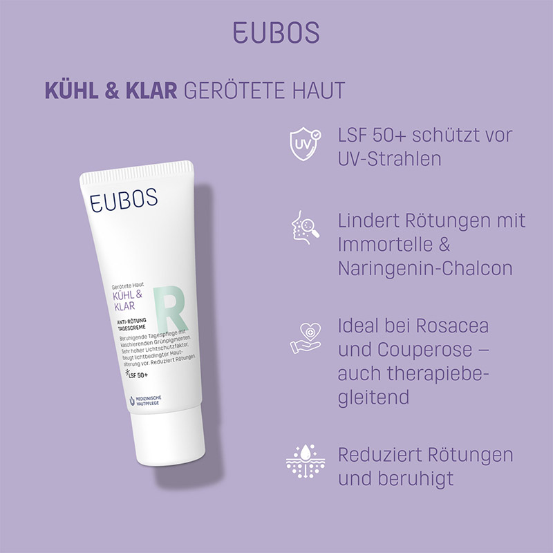 Eubos Kühl & Klar Tagescreme LSF 50+ 40 ml Tagescreme