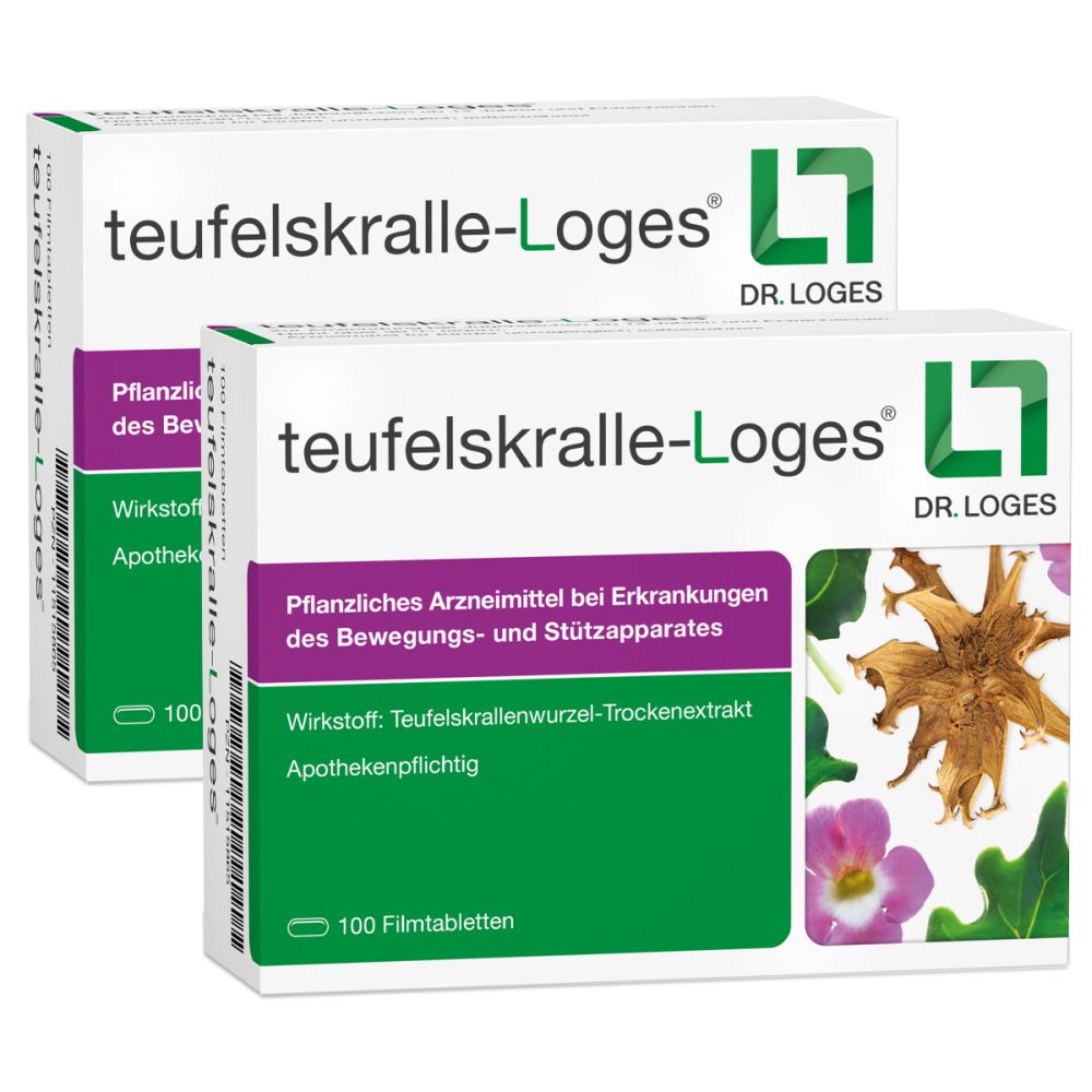teufelskralle-Loges 200 St Filmtabletten