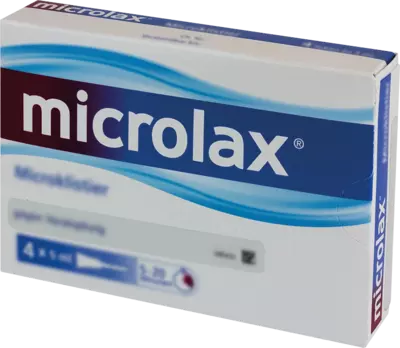 Microlax Rektallösung 4X5 ml Klistiere