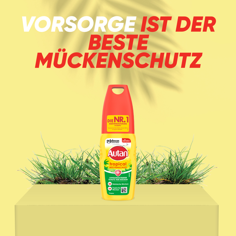 Autan tropical MÜCKENSCHUTZ Pumpspray 100 ml Spray
