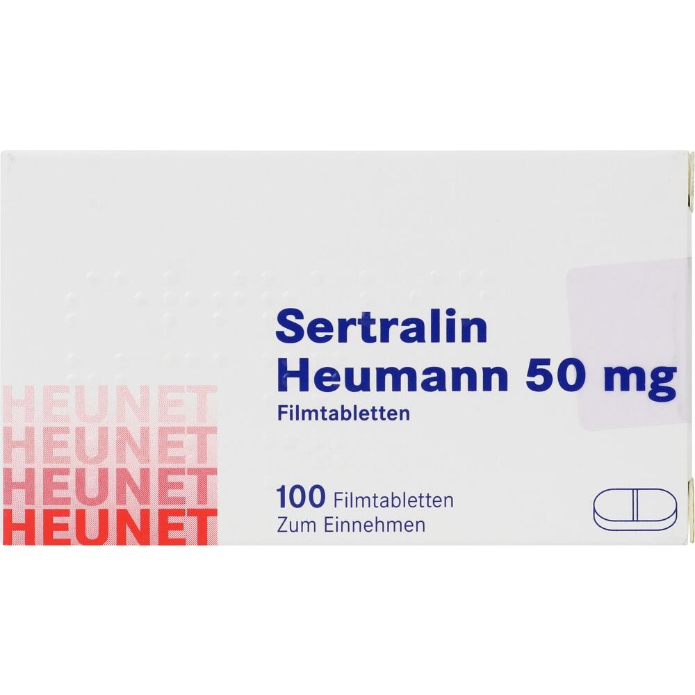 Sertralin Heumann 50mg Heunet 100 St Filmtabletten