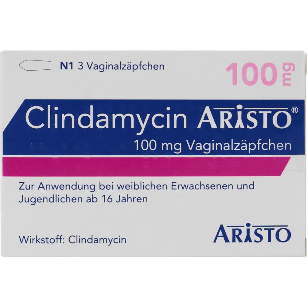 Clindamycin Aristo 100 mg 3 St Vaginalsuppositorien