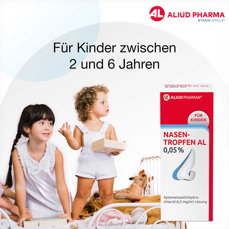 Nasentropfen AL 0,05 % bei Schnupfen