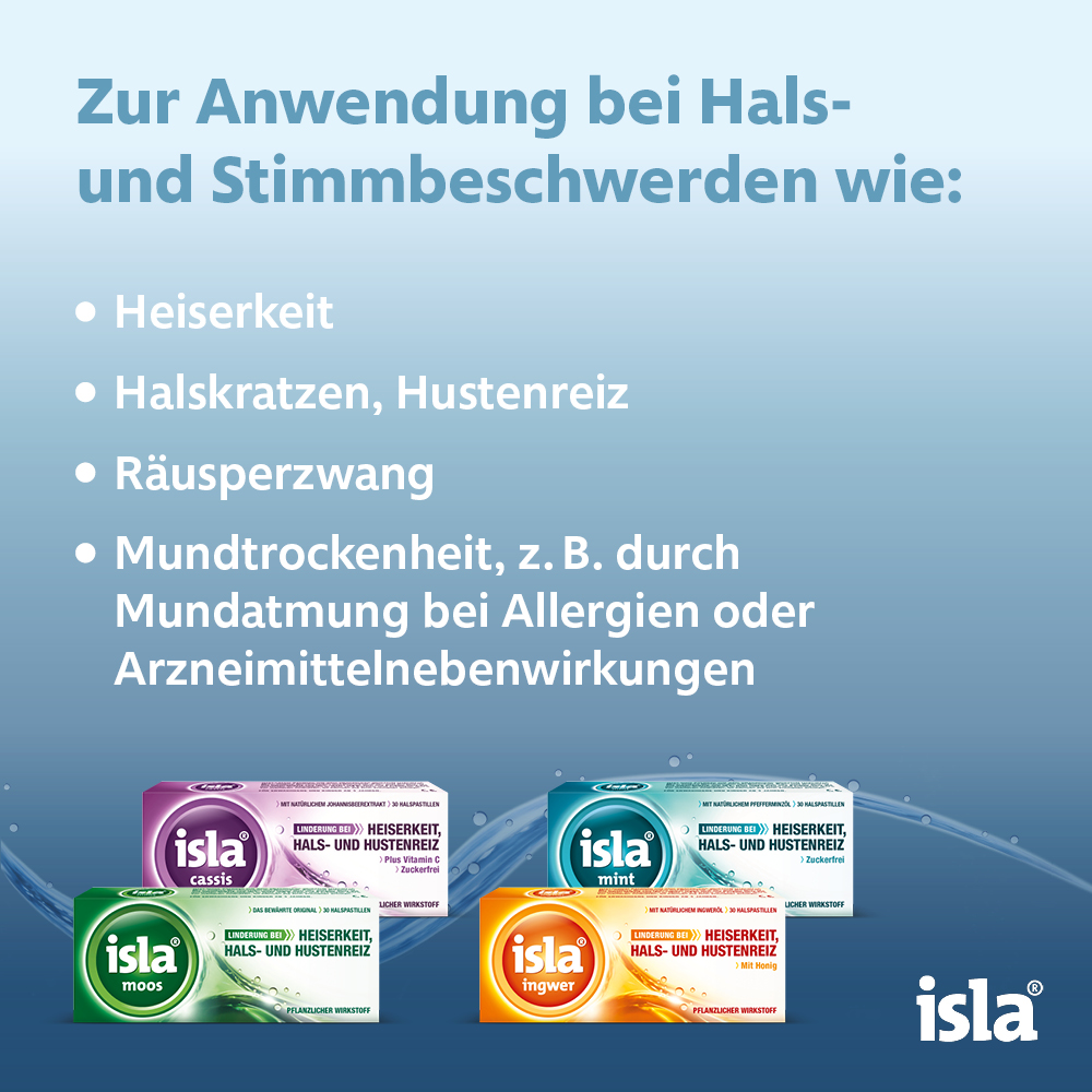 isla cassis Halspastillen 30 St Pastillen