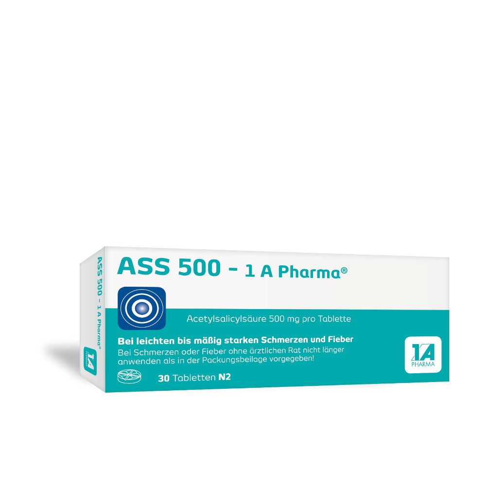 ASS 500-1 A Pharma 30 St Tabletten