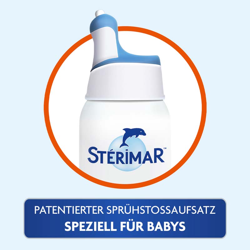 Stérimar Verstopfte Baby Nase 2in1 Nasenspray & Spülung 100 ml Nasenspray