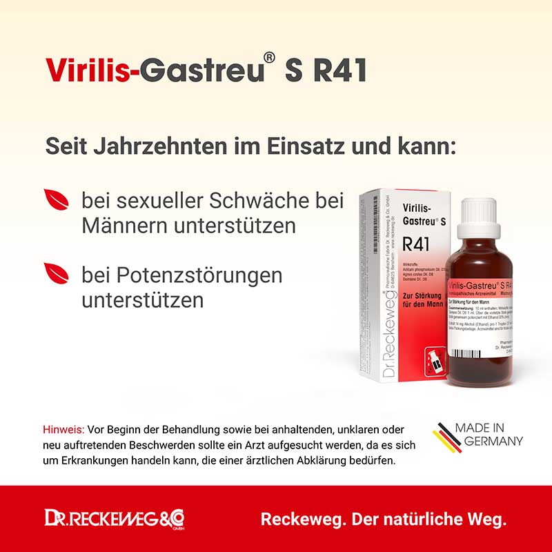 VIRILIS Gastreu S R 41 Tropfen zum Einnehmen 50 ml Mischung