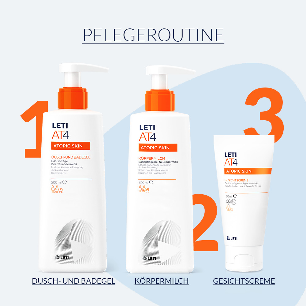 LETI AT4 Körpermilch - Jetzt 20% sparen 500 ml Milch