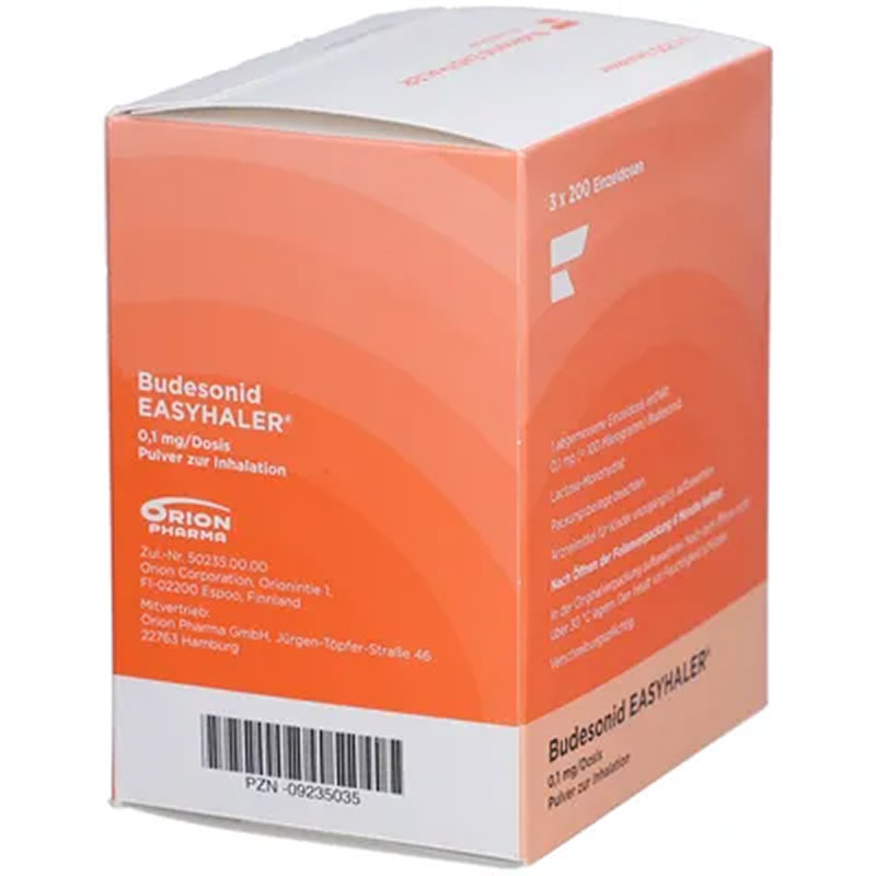 Budesonid Easyhaler 0,1mg/Dosis 3 St Inhalationspulver