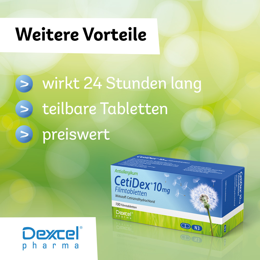 CetiDex 10mg 50 St Filmtabletten