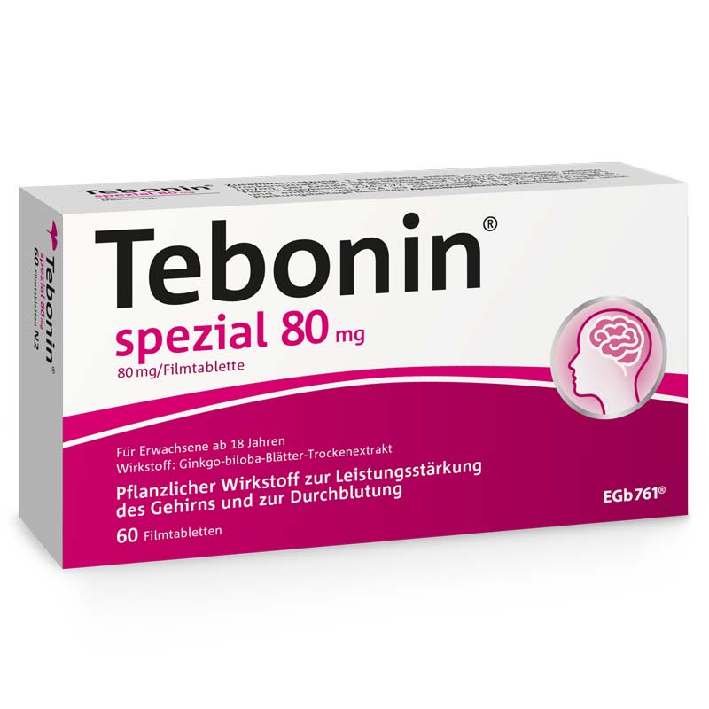 Tebonin spezial 80mg 60 St Filmtabletten