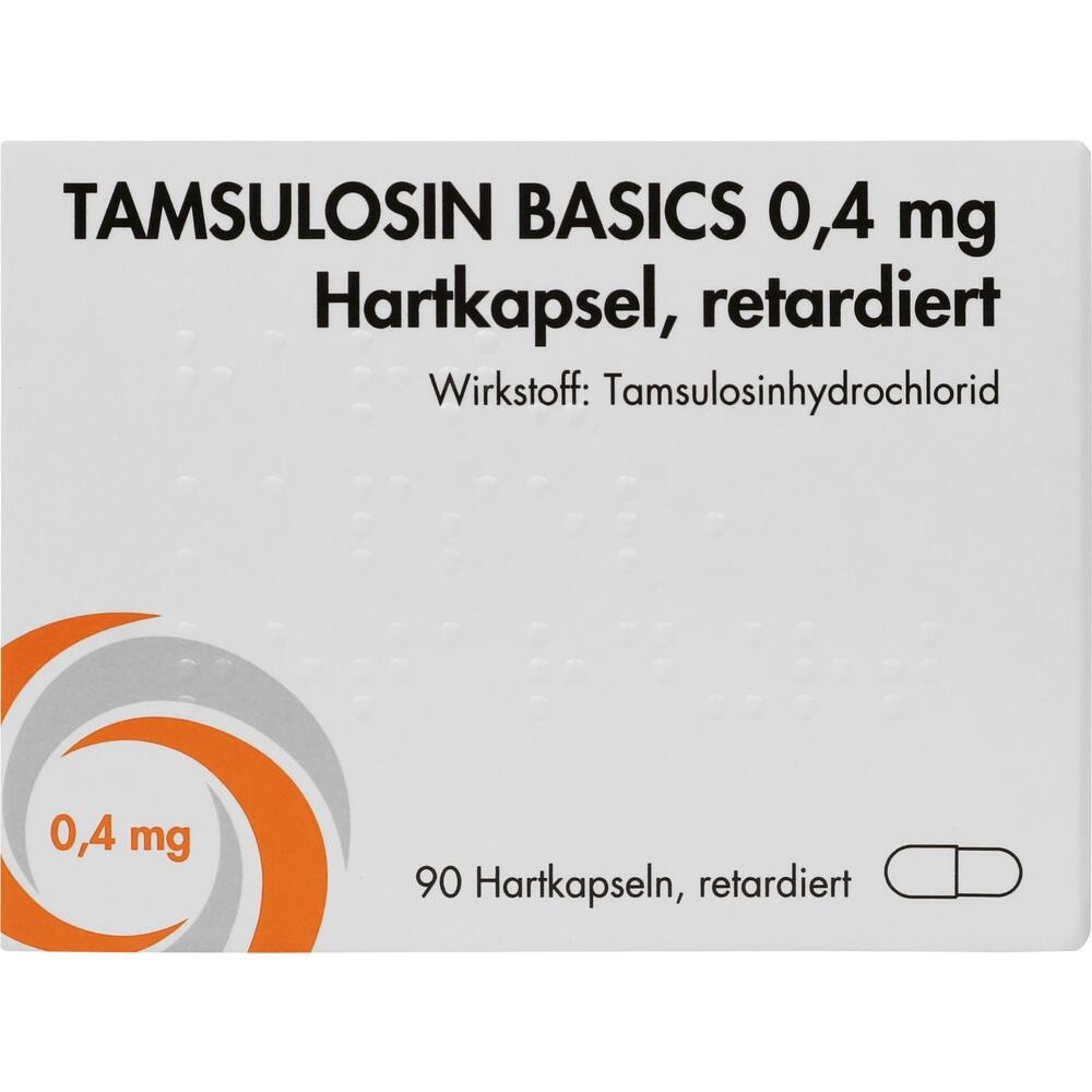 TAMSULOSIN BASICS 0,4 mg Hartkaps.retard.SUN 90 St Retard-Kapseln