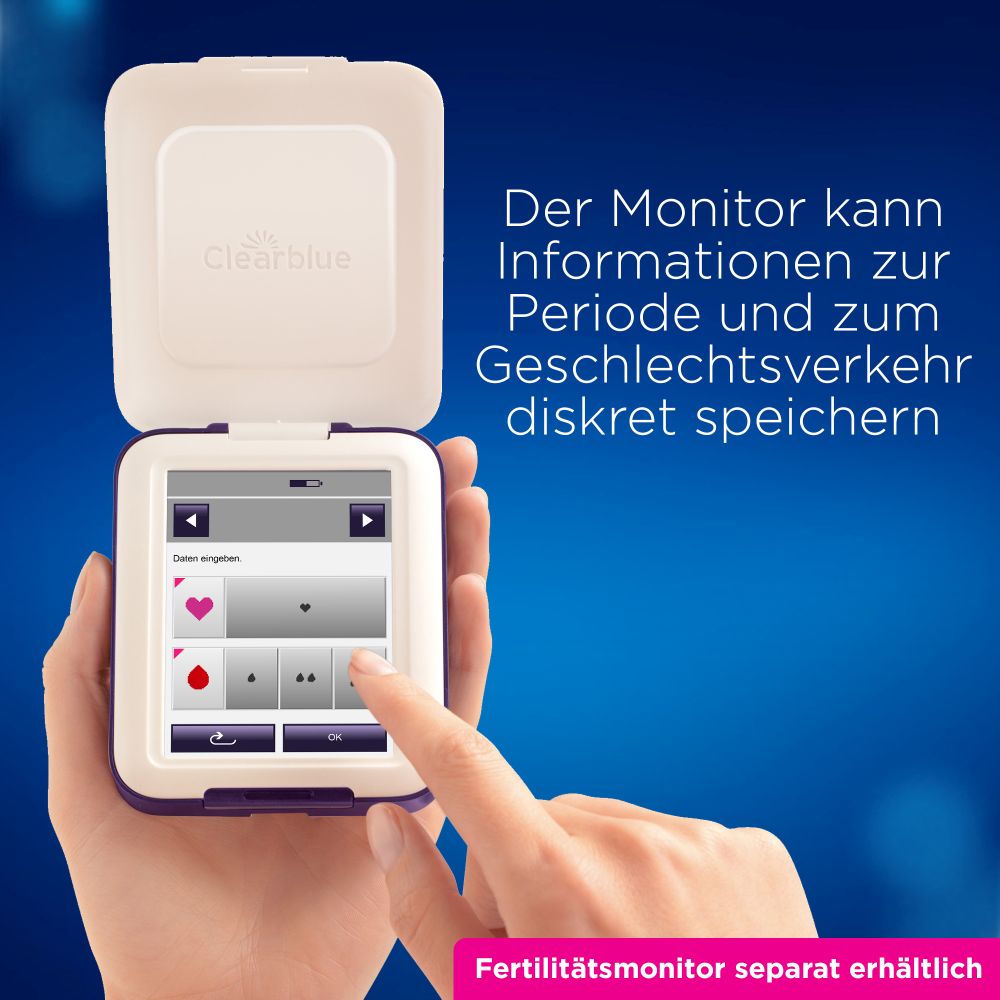 Clearblue Fertilitätsmonitor Teststäbchen 33 St Teststäbchen