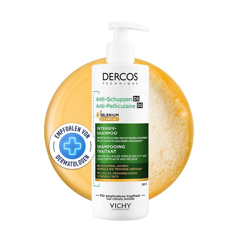 VICHY DERCOS Anti-Schuppen Shampoo trockene Kopfhaut  390 ml Shampoo