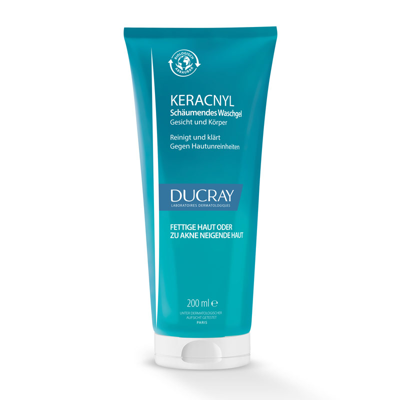 DUCRAY KERACNYL Schäumendes Waschgel 200 ml Gel