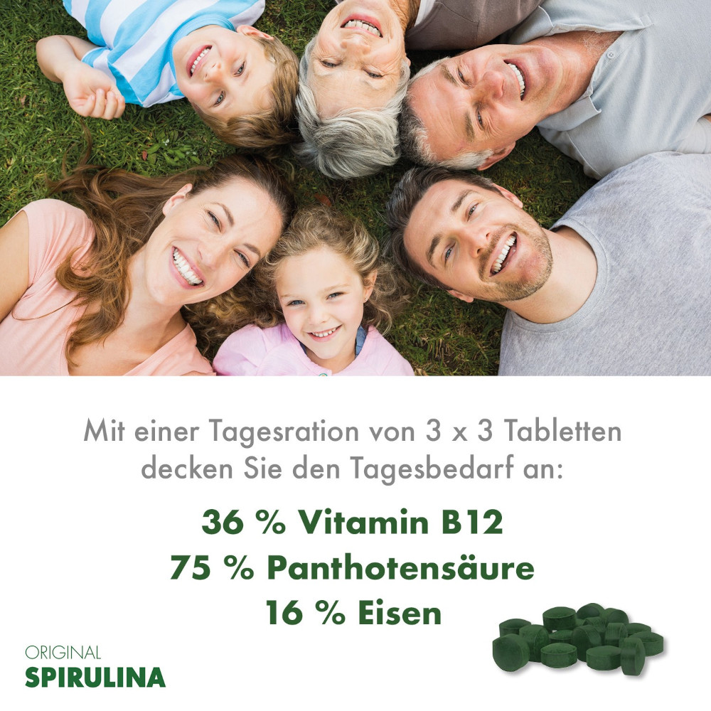 Original Spirulina  480 St Tabletten