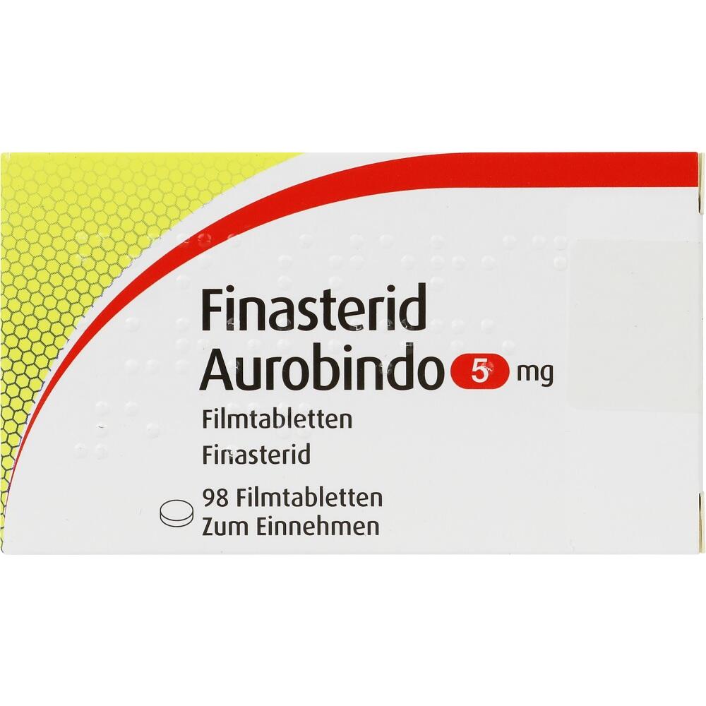FINASTERID Aurobindo 5 mg Filmtabletten 98 St Filmtabletten