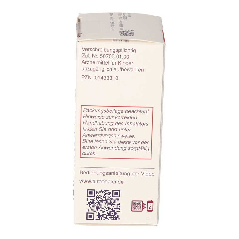 Symbicort Turbohaler 160/4,5 Mikrogramm/Dosis 1 St Inhalationspulver