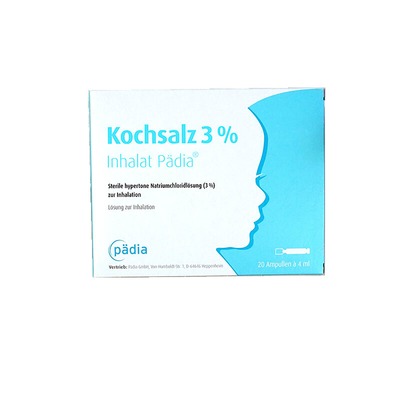 Kochsalz 3% Inhalat Pädia 20 St Inhalationsampullen