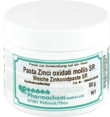 PASTA ZINCI OXIDAT. MOLLIS SR 50 g Salbe