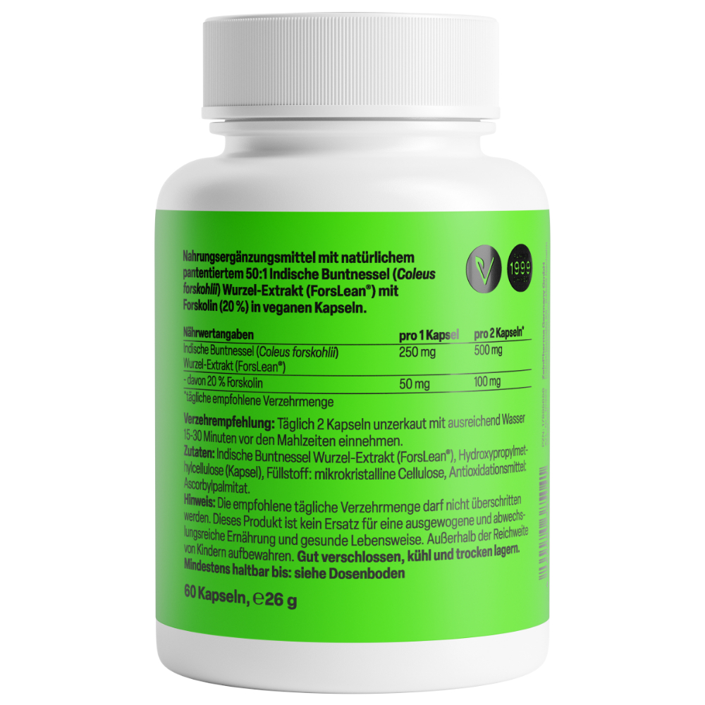 Zein PHARMA Forskolin 50 mg 60 St Kapseln