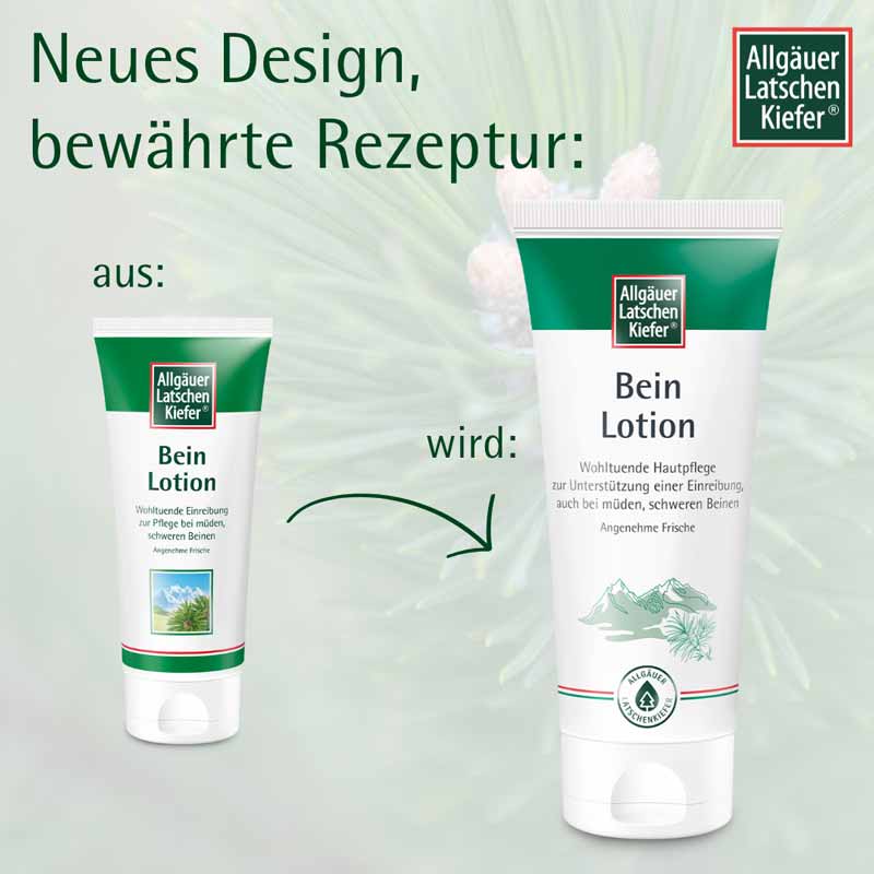 Allgäuer Latschen Kiefer Bein Lotion 100 ml Lotion