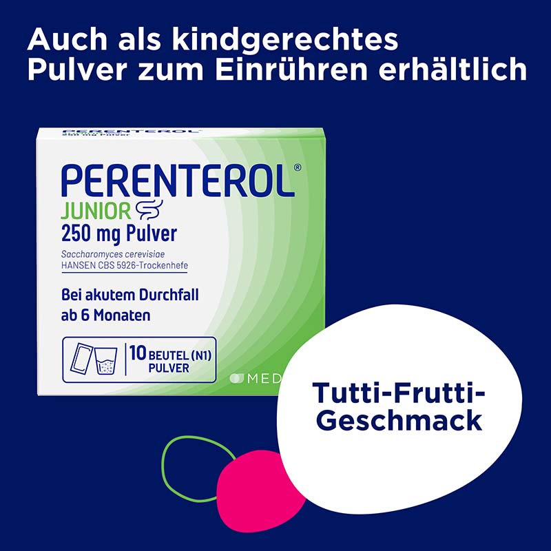 PERENTEROL FORTE 250 mg 10 St Hartkapseln