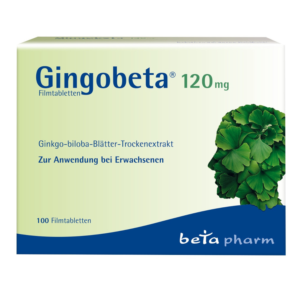 Gingobeta 120 mg Filmtabletten 100 St Filmtabletten