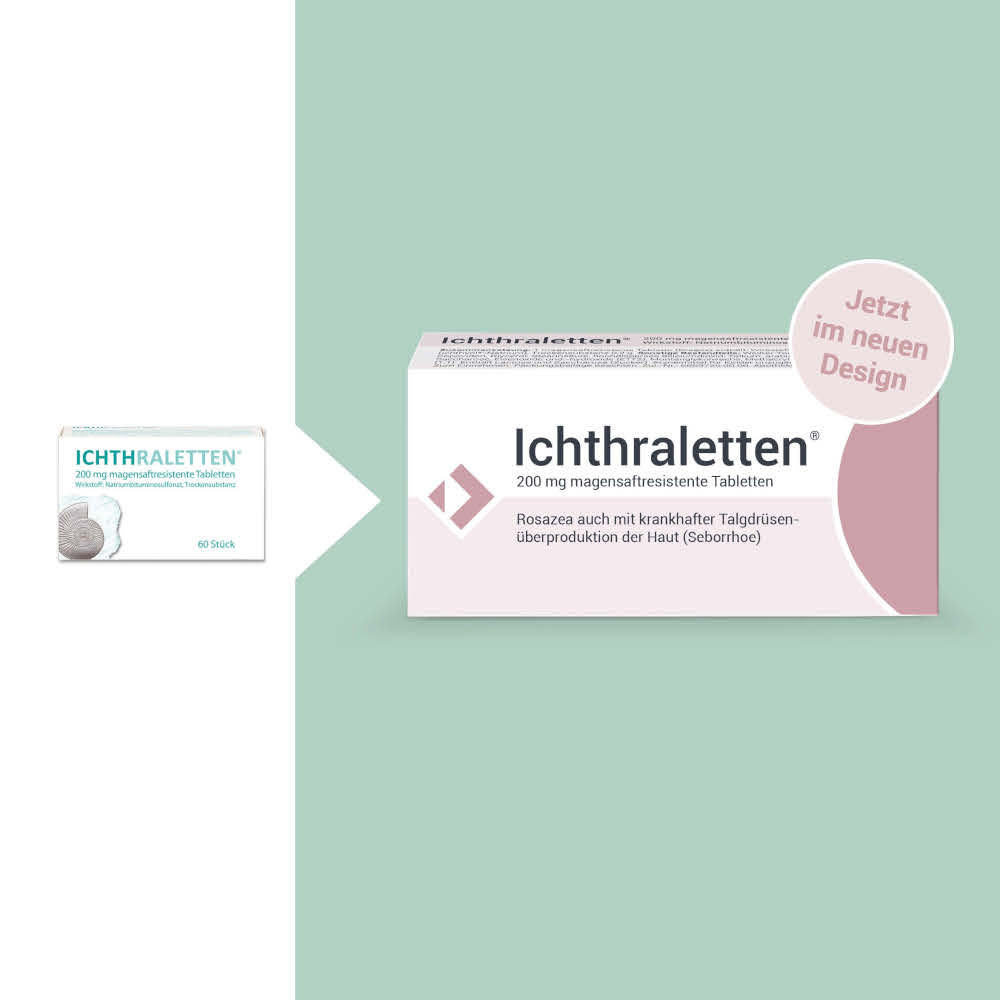 Ichthraletten 200 mg magensaftresistente Tabletten 84 St Tabletten magensaftresistent