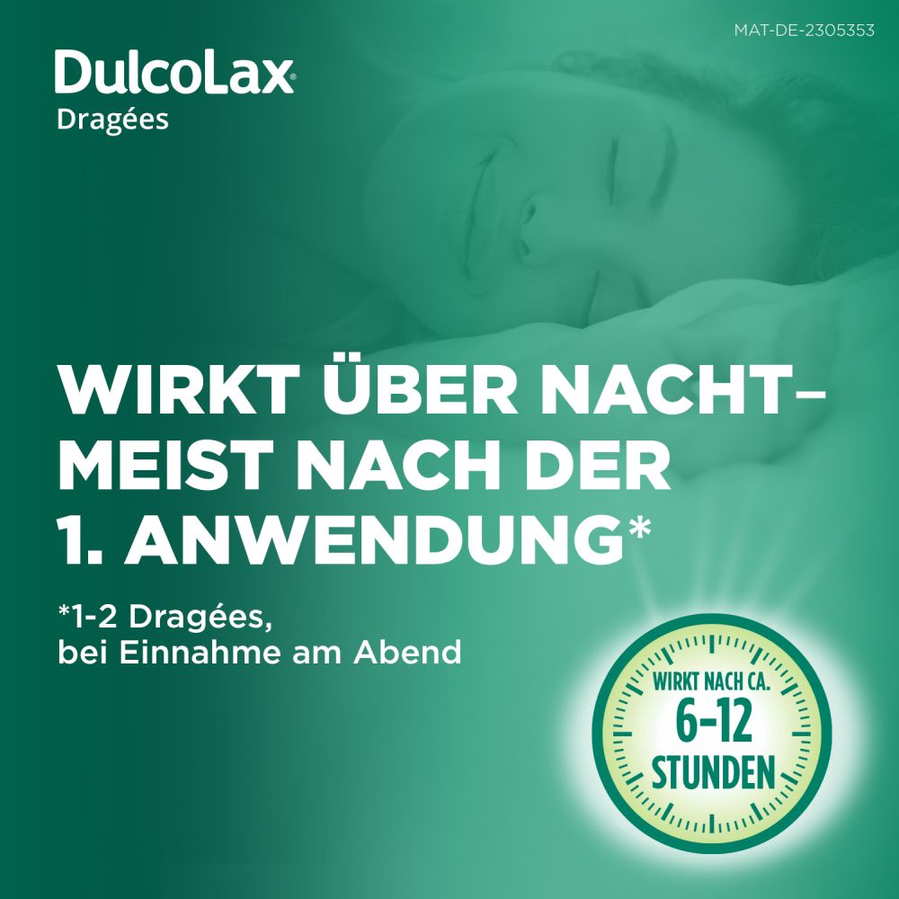 DulcoLax DRAGÉES - Abführmittel bei Verstopfung 20 St Tabletten magensaftresistent