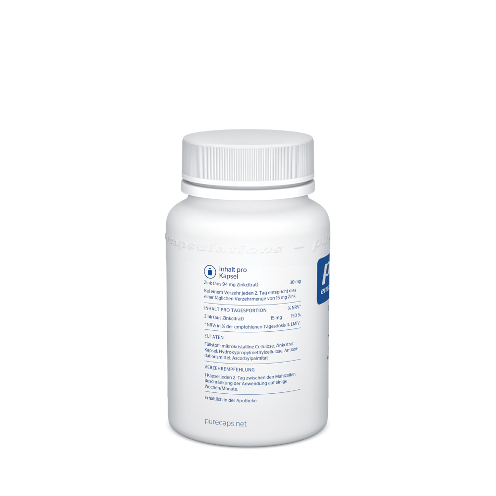 pure encapsulations Zink Zinkcitrat 180 St Kapseln