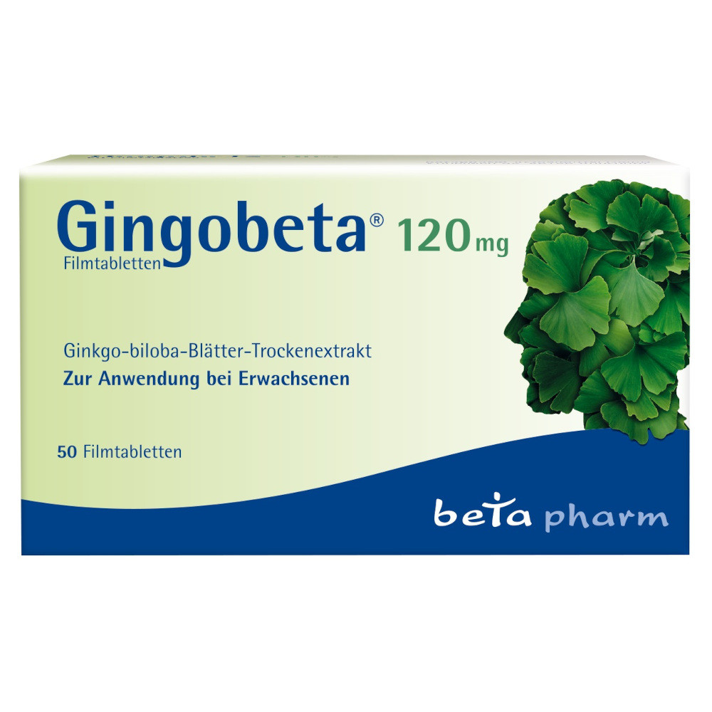 Gingobeta 120 mg Filmtabletten 50 St Filmtabletten