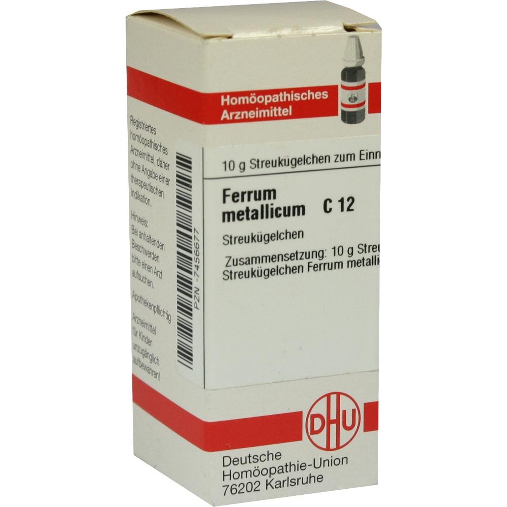 FERRUM METALLICUM C 12 Globuli 10 g Globuli