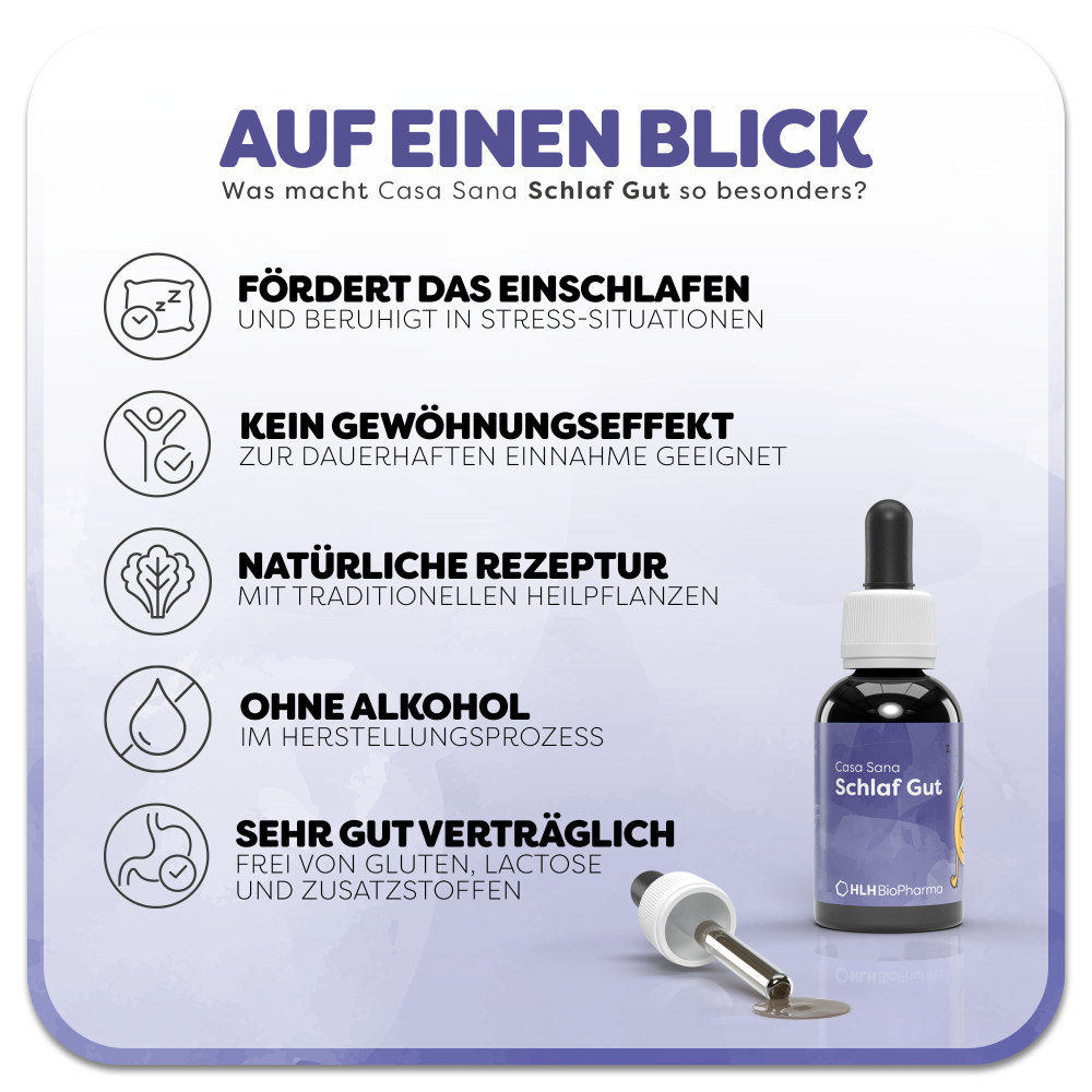 Casa Sana Schlaf Gut  30 ml Tropfen zum Einnehmen
