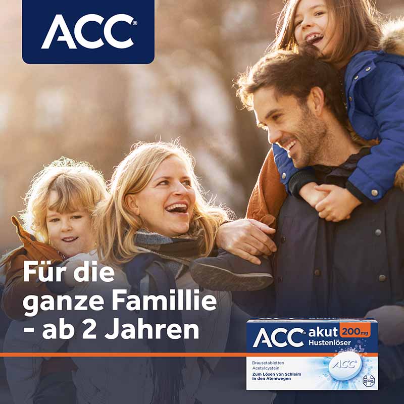 ACC akut 200 mg Hustenl&ouml;ser 20 St Brausetabletten