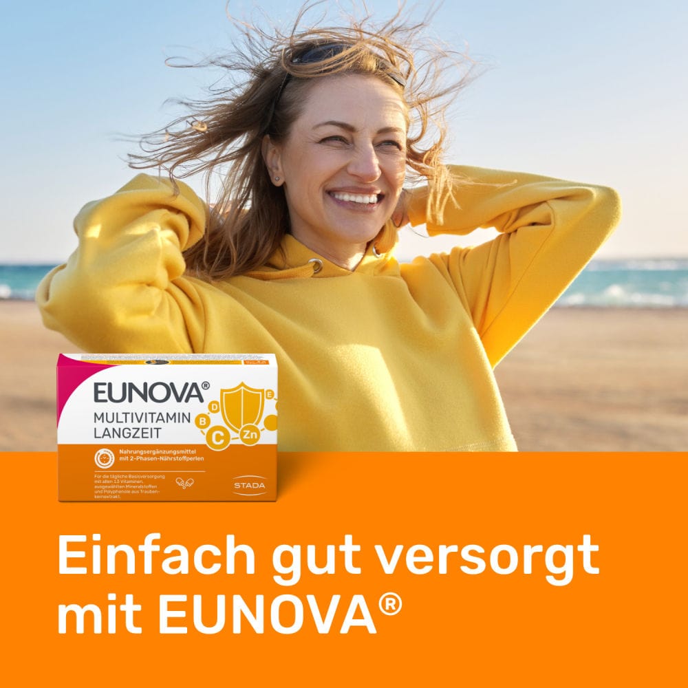 EUNOVA LANGZEIT Multivitamine und Mineralstoffe  60 St Kapseln