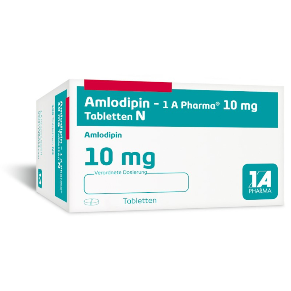 Amlodipin-1 A Pharma 10mg N 20 St Tabletten