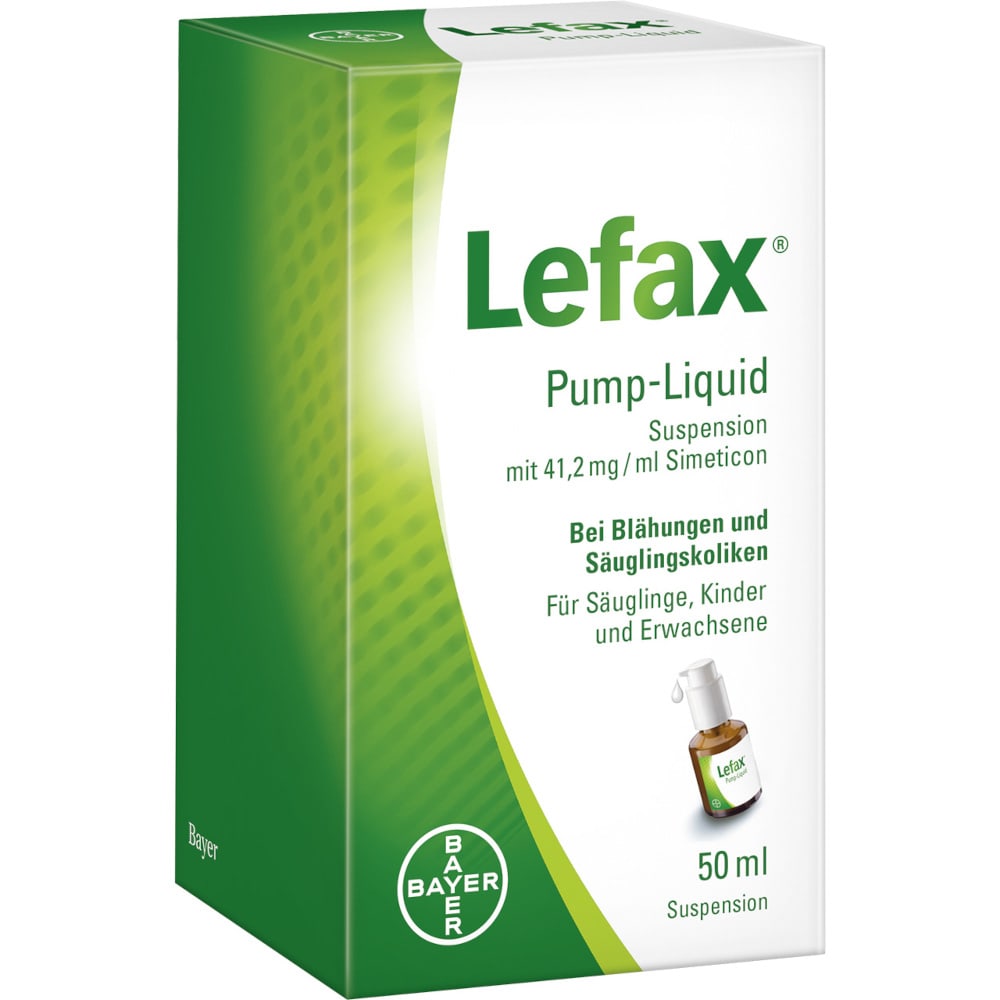 Lefax Pump-Liquid Suspension 50 ml Pumplösung