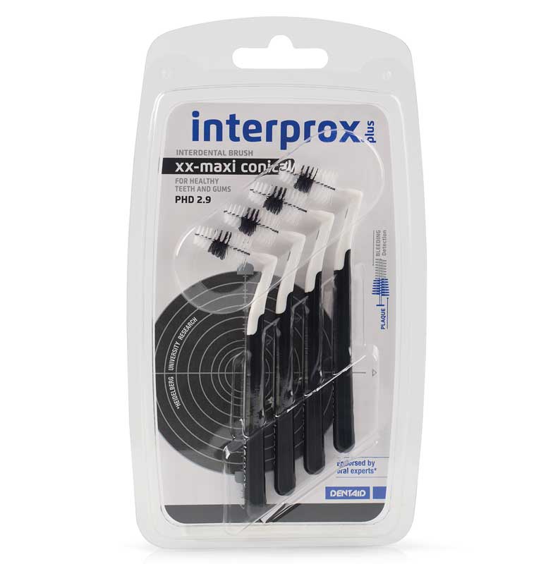 interprox plus INTERDENTAL BRUSH xx-maxi conical 4 St