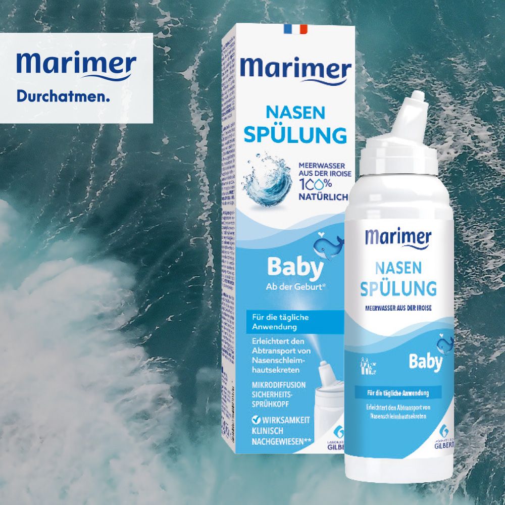 marimer NASENSPÜLUNG Baby 100 ml Nasenspray