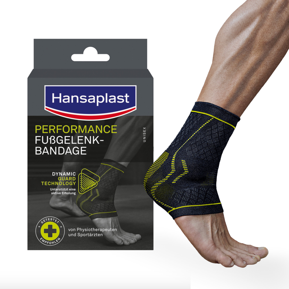 Hansaplast SPORT FUSSGELENK-BANDAGE Größe L 1 St Bandage