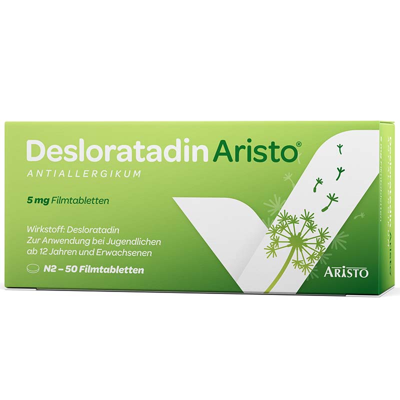 Desloratadin Aristo 5mg 50 St Filmtabletten