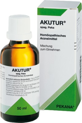AKUTUR spag.Tropfen 50 ml Tropfen