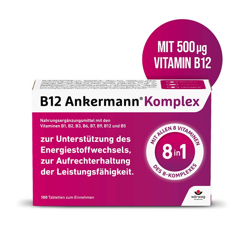 B12 Ankermann Komplex 60 St Überzogene Tabletten