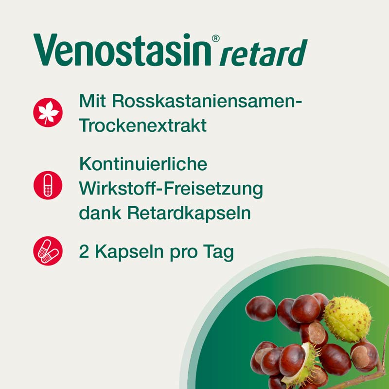 Venostasin retard 20 St Retard-Kapseln