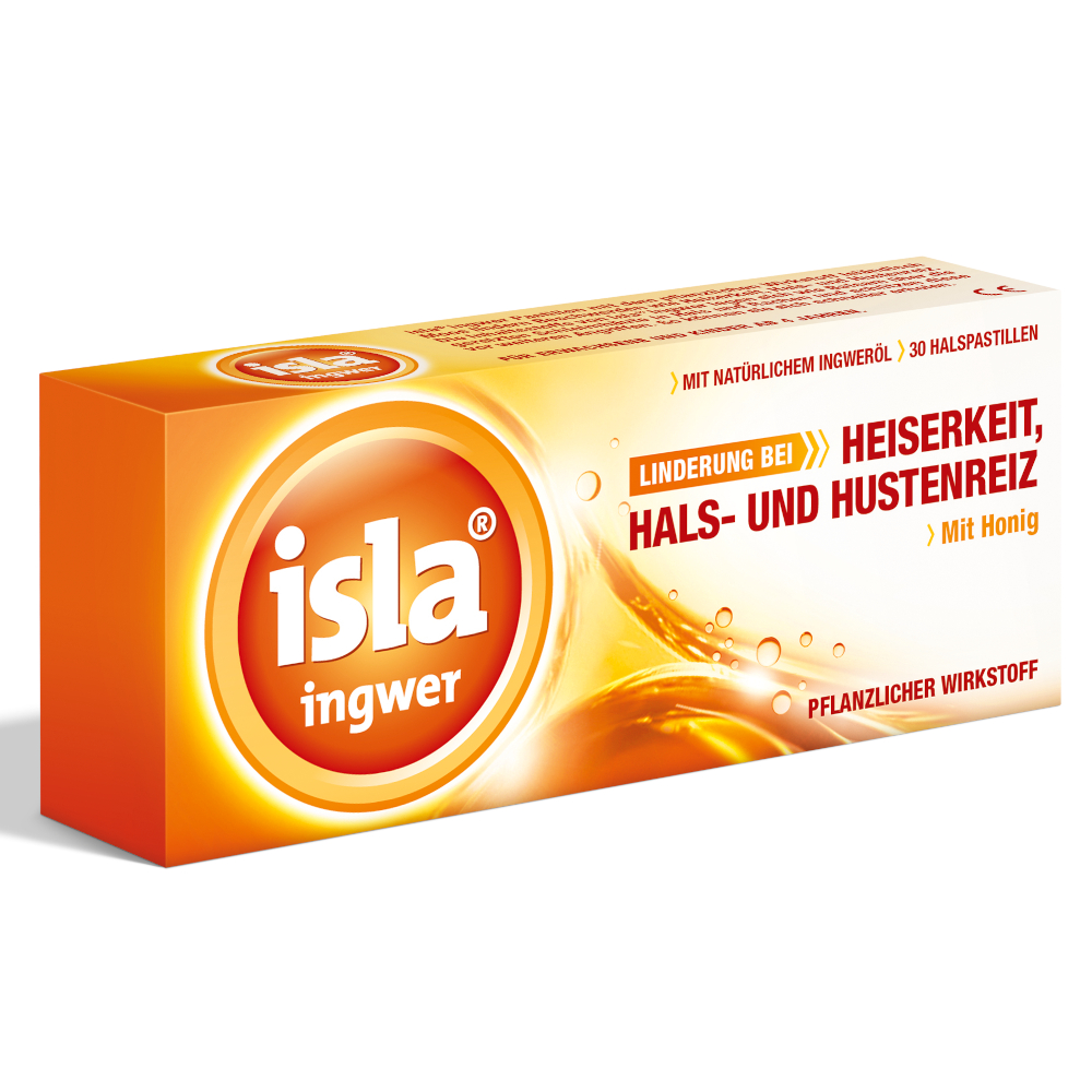 isla ingwer Halspastillen 30 St Pastillen
