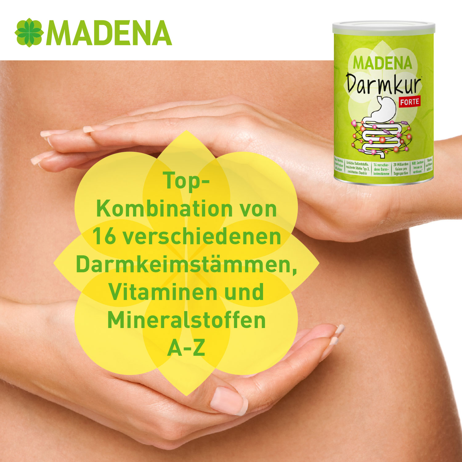 MADENA Darmkur FORTE 600 g Pulver