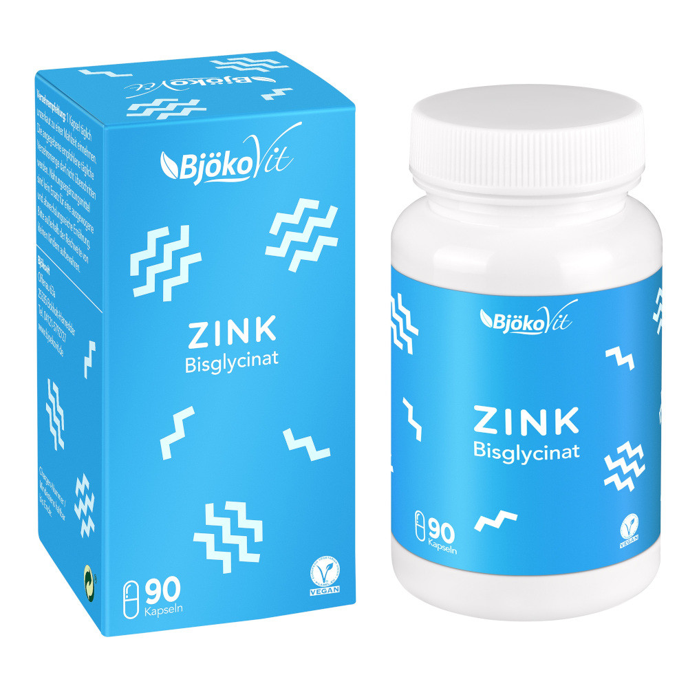 ZINK BISGLYCINAT 25MG VEGA 90 St Kapseln