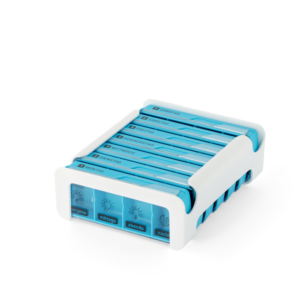 WEPA 7 Tage Compact Wochenmagazin weiß/blau 1 St